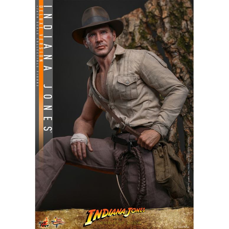 Hot Toys - Indiana Jones e il Tempio di Doom - Indiana Jones Versione Deluxe MMS 1/6