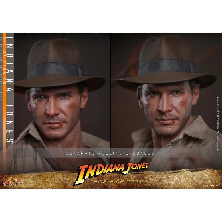 Hot Toys - Indiana Jones e il Tempio di Doom - Indiana Jones Versione Deluxe MMS 1/6