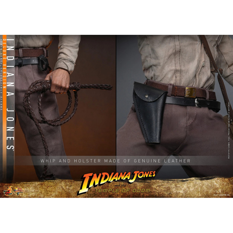 Hot Toys - Indiana Jones e il Tempio di Doom - Indiana Jones Versione Deluxe MMS 1/6