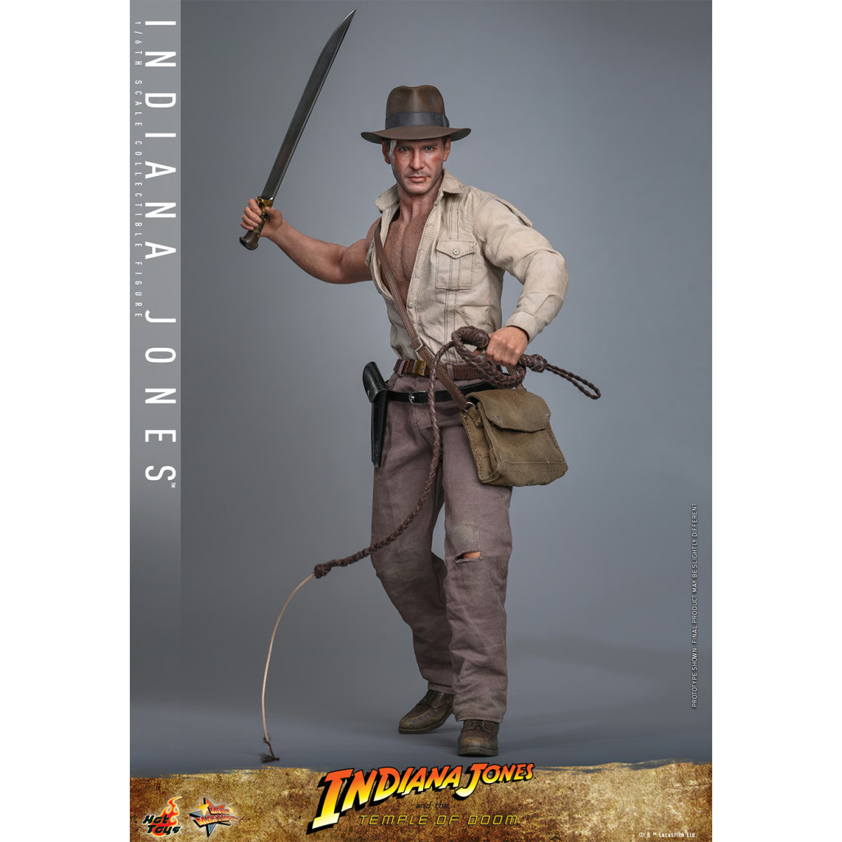 Hot Toys - Indiana Jones e il Tempio di Doom - Indiana Jones MMS 1/6