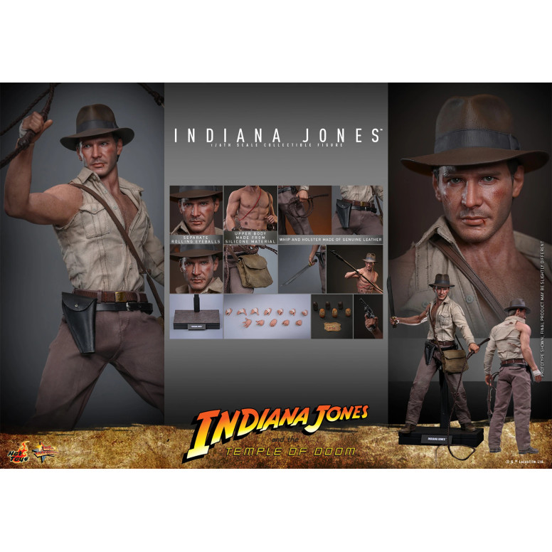 Hot Toys - Indiana Jones e il Tempio di Doom - Indiana Jones MMS 1/6