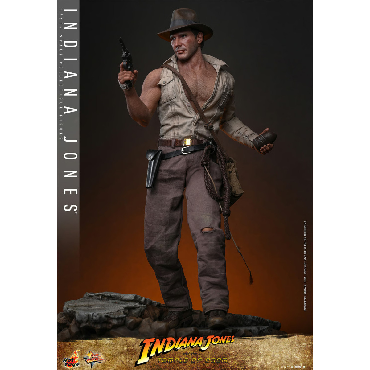 Hot Toys - Indiana Jones e il Tempio di Doom - Indiana Jones MMS 1/6