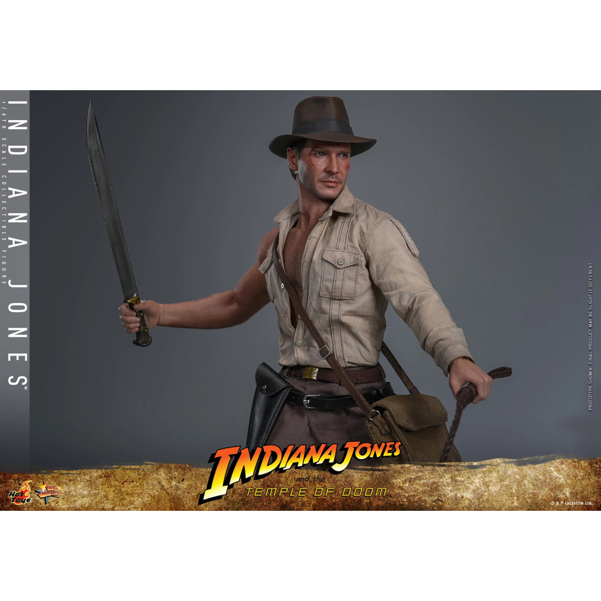 Hot Toys - Indiana Jones e il Tempio di Doom - Indiana Jones MMS 1/6