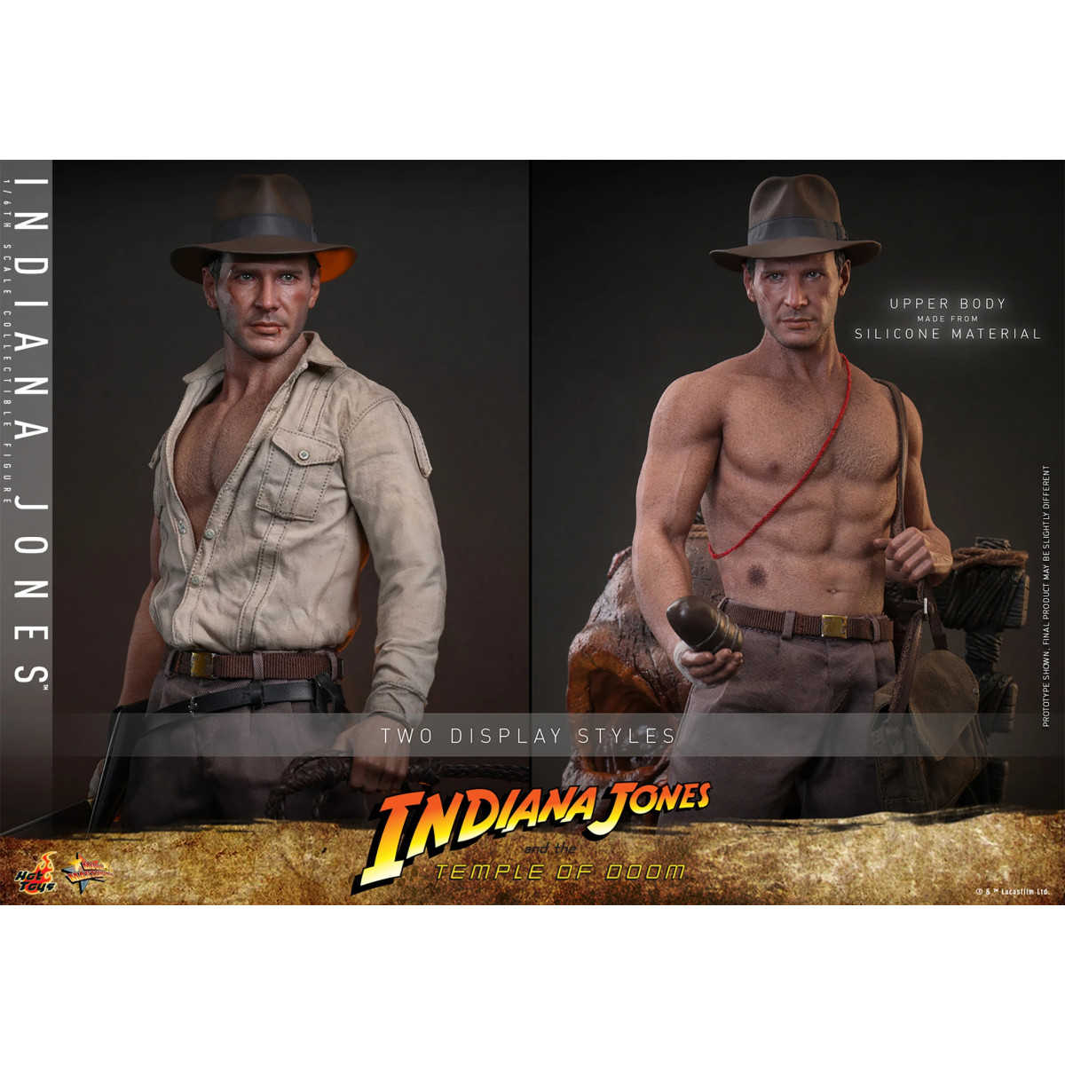 Hot Toys - Indiana Jones e il Tempio di Doom - Indiana Jones MMS 1/6