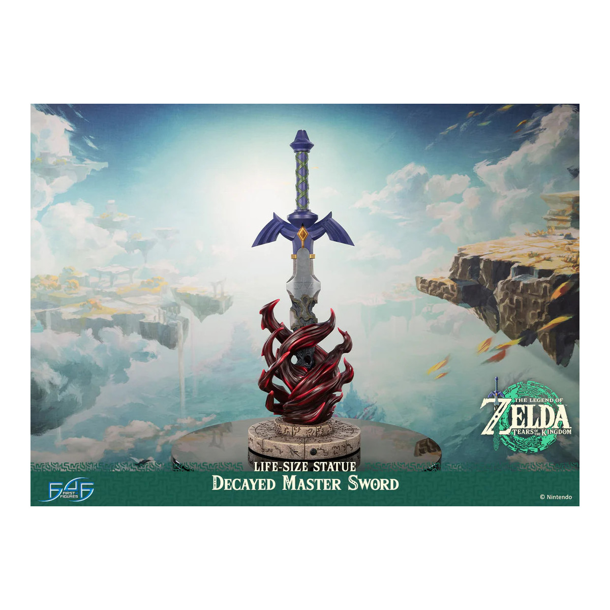 First 4 Figures - Spada Maestra Decaduta 1/1 - La Leggenda di Zelda: Lacrime del Regno
