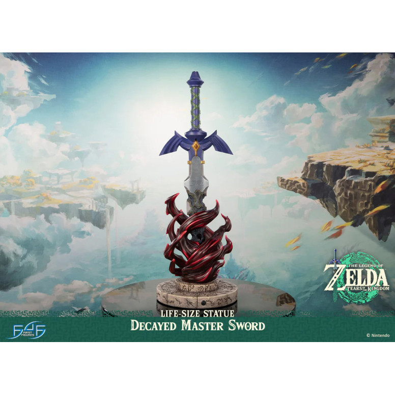 First 4 Figures - Spada Maestra Decaduta 1/1 - La Leggenda di Zelda: Lacrime del Regno