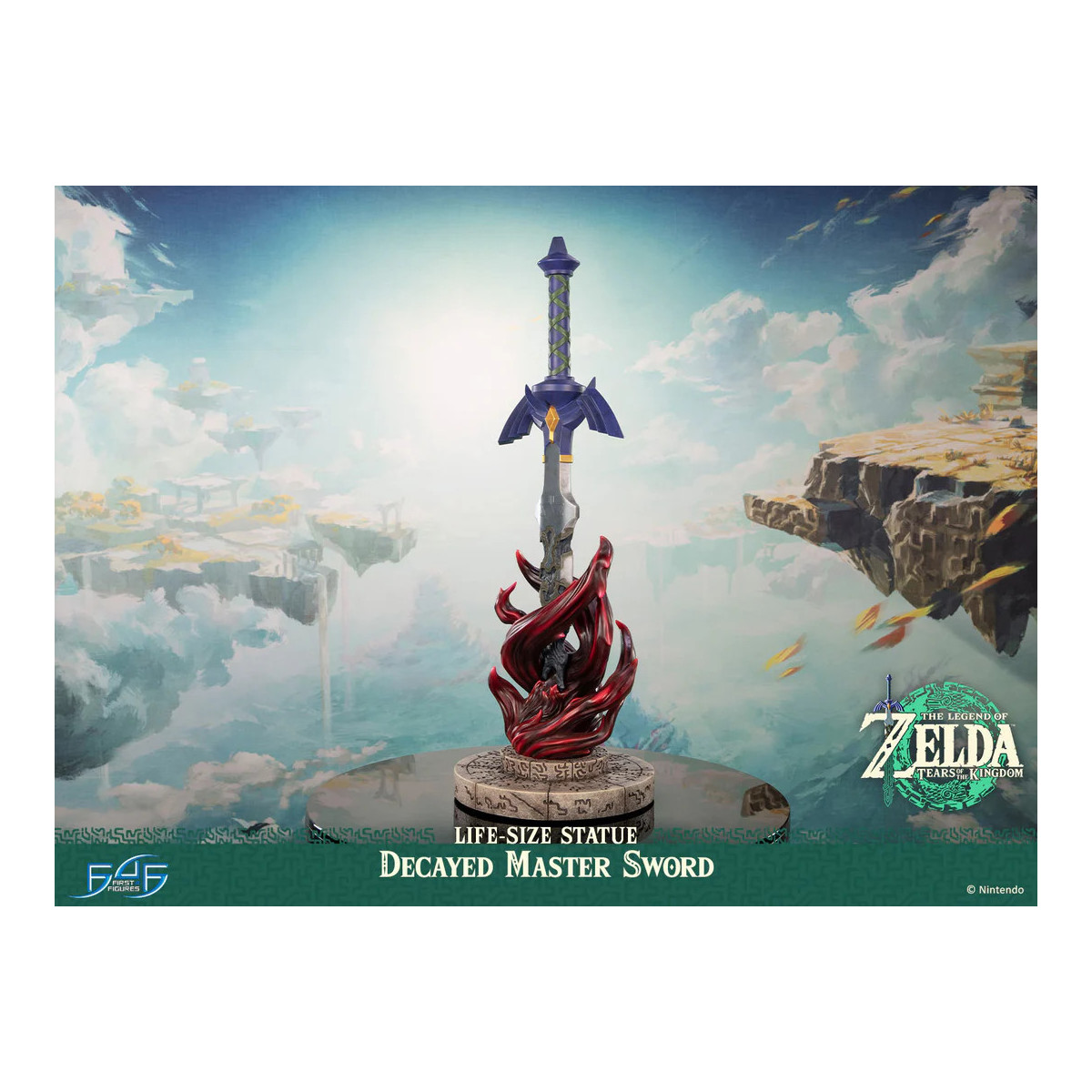 First 4 Figures - Spada Maestra Decaduta 1/1 - La Leggenda di Zelda: Lacrime del Regno