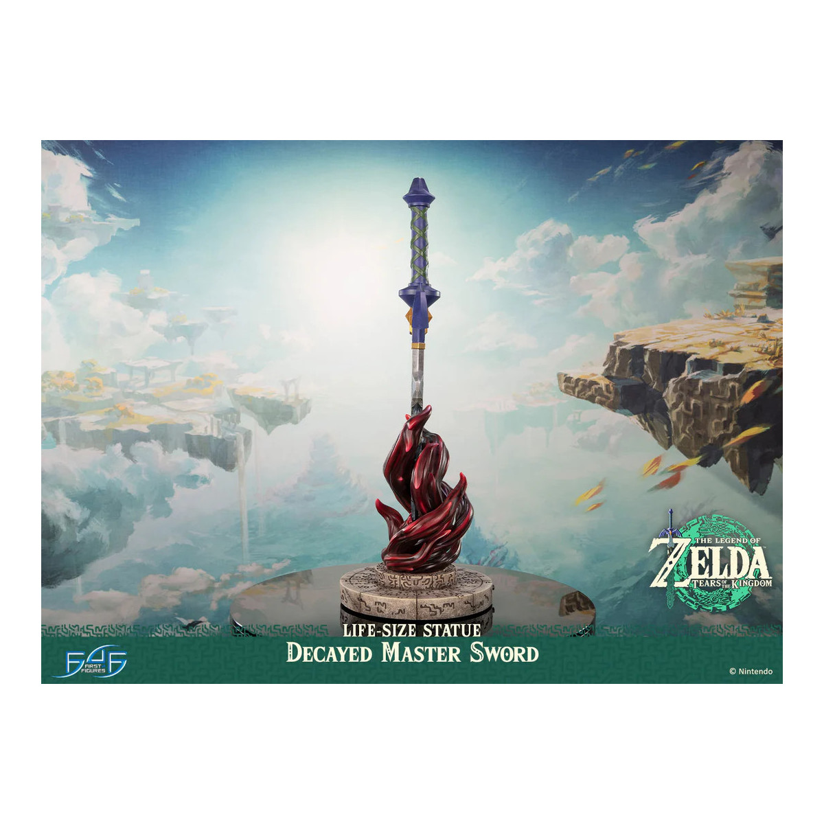First 4 Figures - Spada Maestra Decaduta 1/1 - La Leggenda di Zelda: Lacrime del Regno
