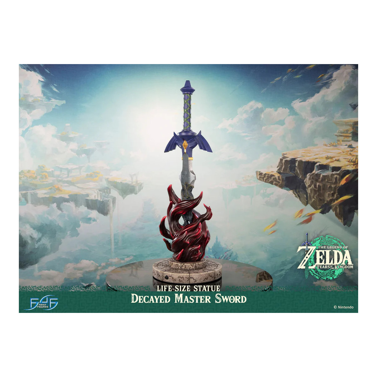 First 4 Figures - Spada Maestra Decaduta 1/1 - La Leggenda di Zelda: Lacrime del Regno