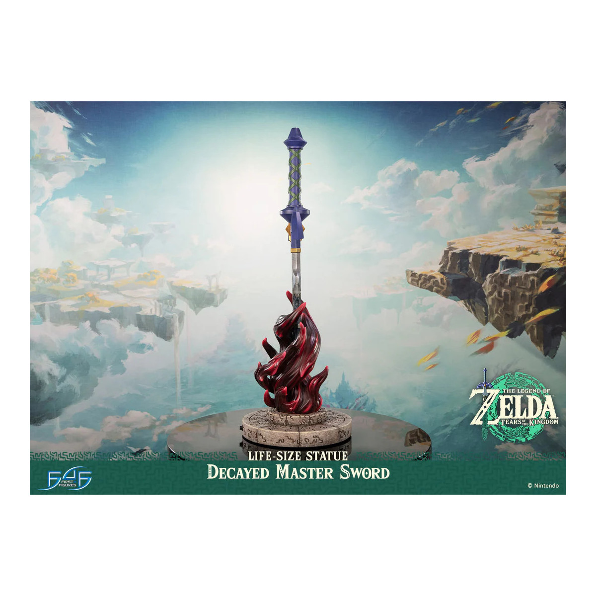 First 4 Figures - Spada Maestra Decaduta 1/1 - La Leggenda di Zelda: Lacrime del Regno