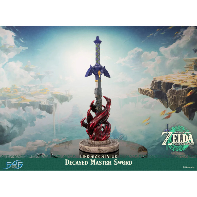 First 4 Figures - Spada Maestra Decaduta 1/1 - La Leggenda di Zelda: Lacrime del Regno