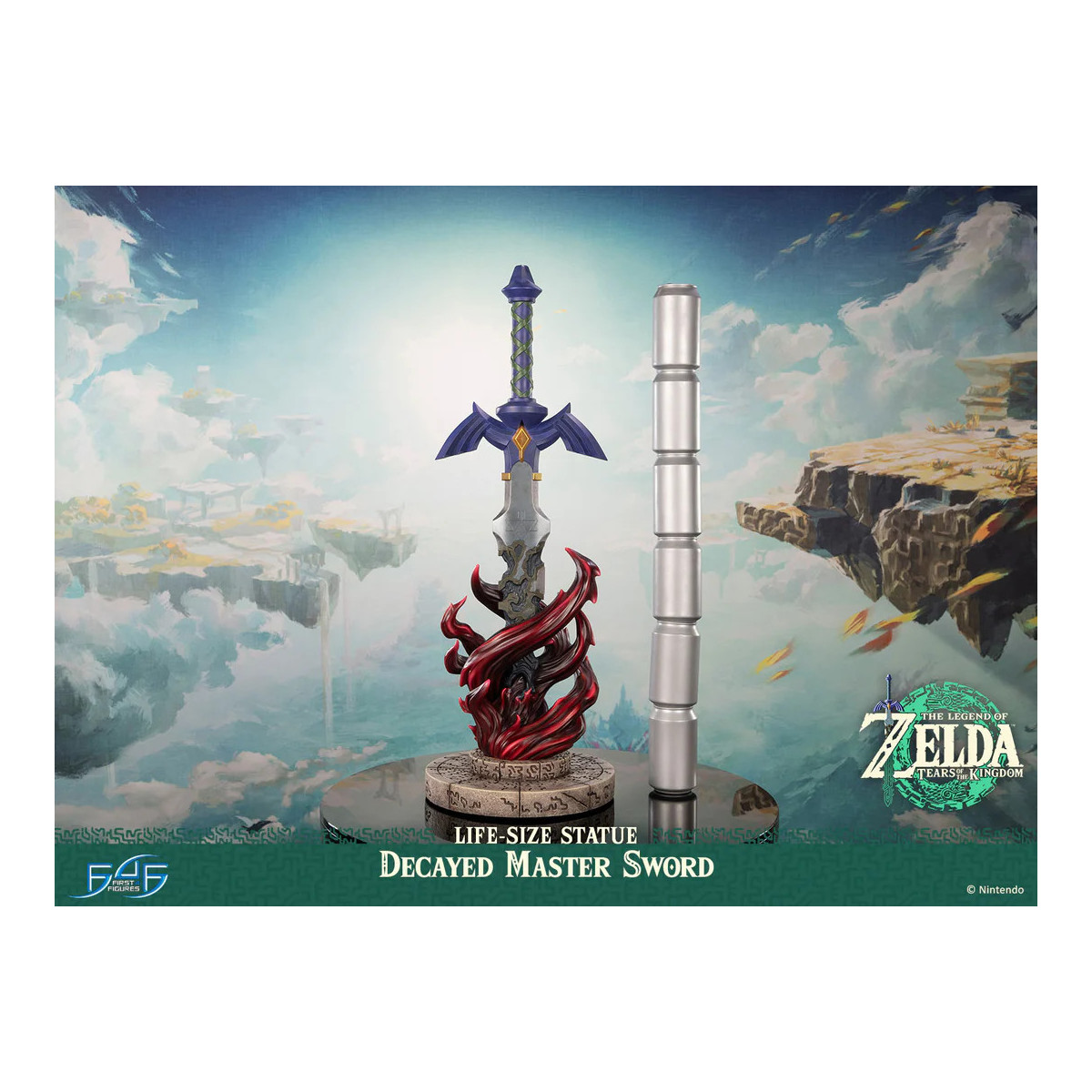First 4 Figures - Spada Maestra Decaduta 1/1 - La Leggenda di Zelda: Lacrime del Regno