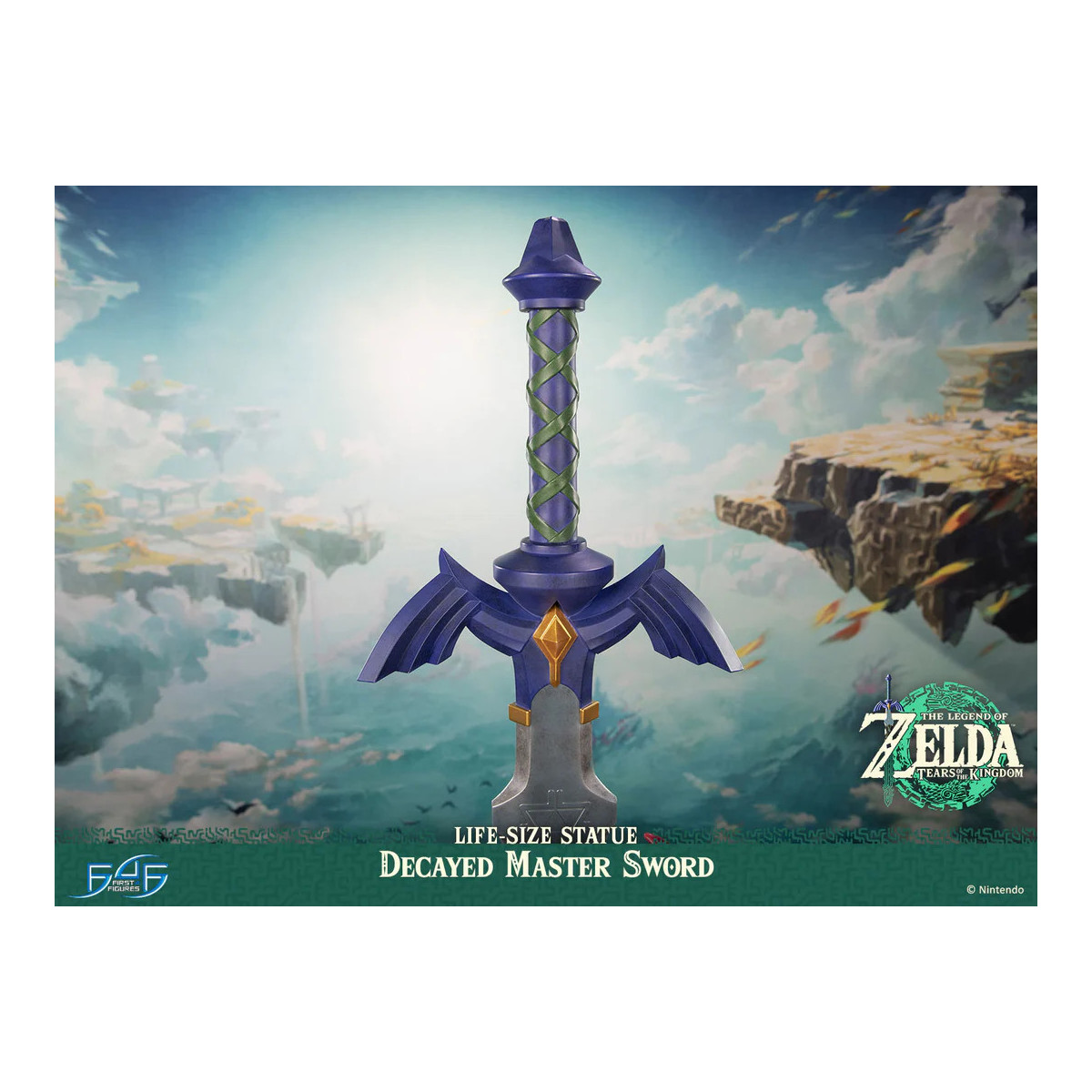 First 4 Figures - Spada Maestra Decaduta 1/1 - La Leggenda di Zelda: Lacrime del Regno