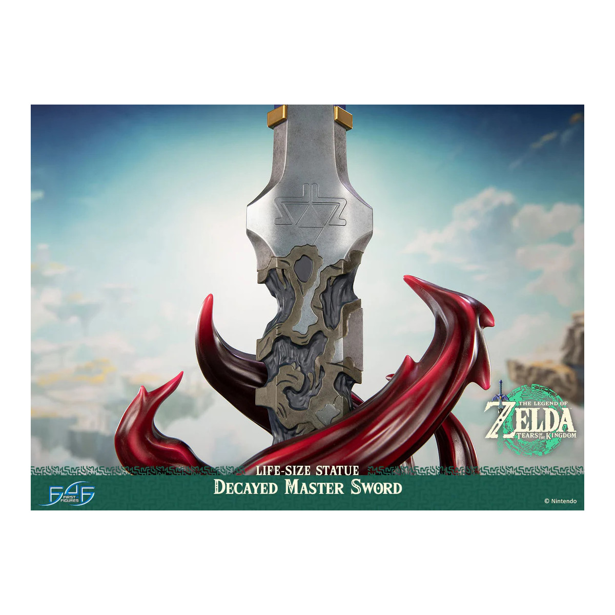 First 4 Figures - Spada Maestra Decaduta 1/1 - La Leggenda di Zelda: Lacrime del Regno