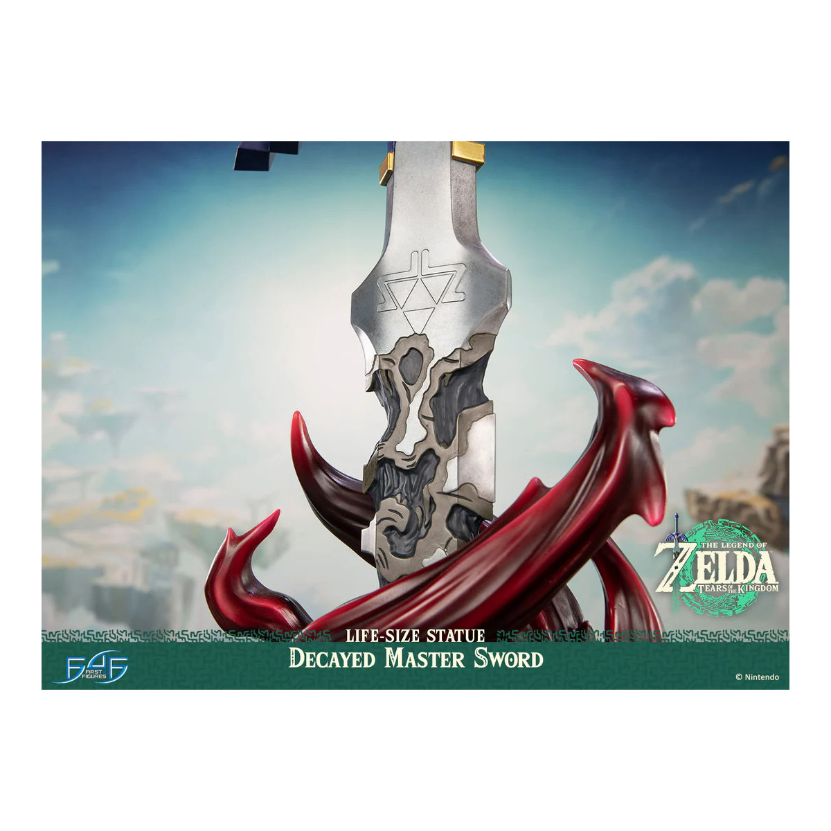First 4 Figures - Spada Maestra Decaduta 1/1 - La Leggenda di Zelda: Lacrime del Regno
