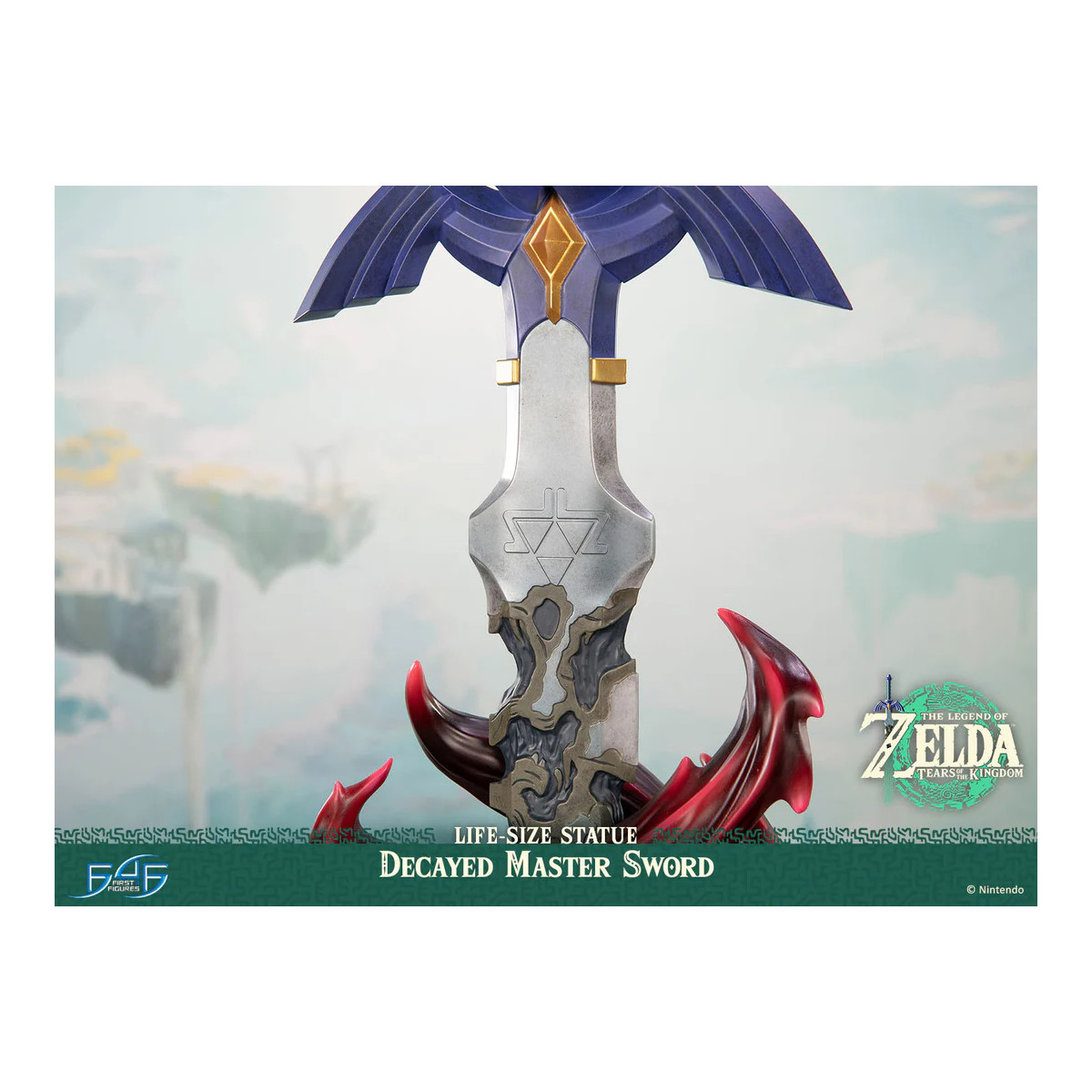 First 4 Figures - Spada Maestra Decaduta 1/1 - La Leggenda di Zelda: Lacrime del Regno
