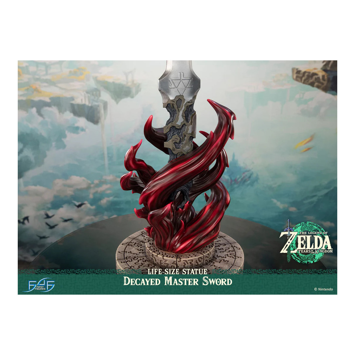 First 4 Figures - Spada Maestra Decaduta 1/1 - La Leggenda di Zelda: Lacrime del Regno