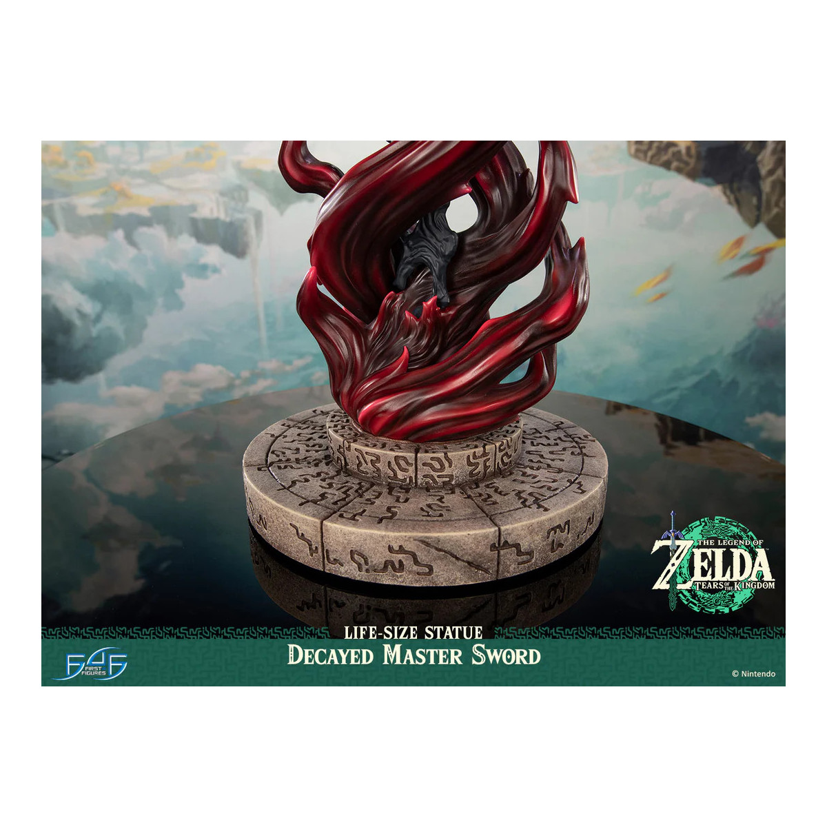 First 4 Figures - Spada Maestra Decaduta 1/1 - La Leggenda di Zelda: Lacrime del Regno