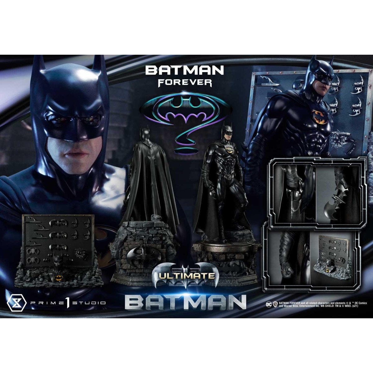 Prime 1 Studio - Batman Ultimate Bonus Version - Batman Forever Museum Masterline Series 1/3