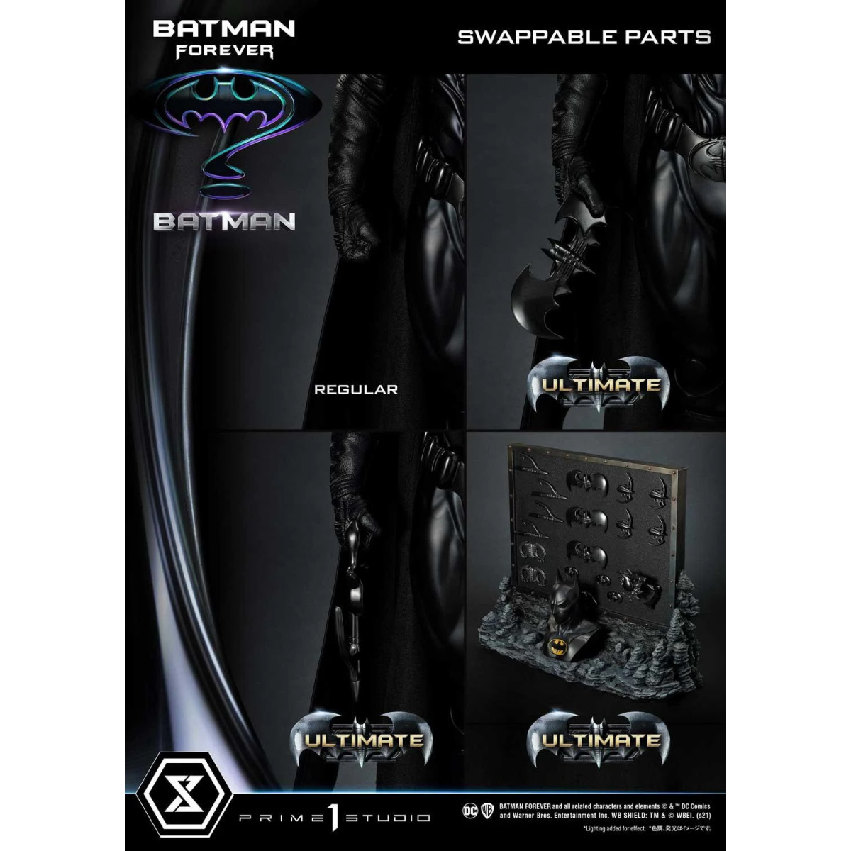 Prime 1 Studio - Batman Ultimate Bonus Version - Batman Forever Museum Masterline Series 1/3