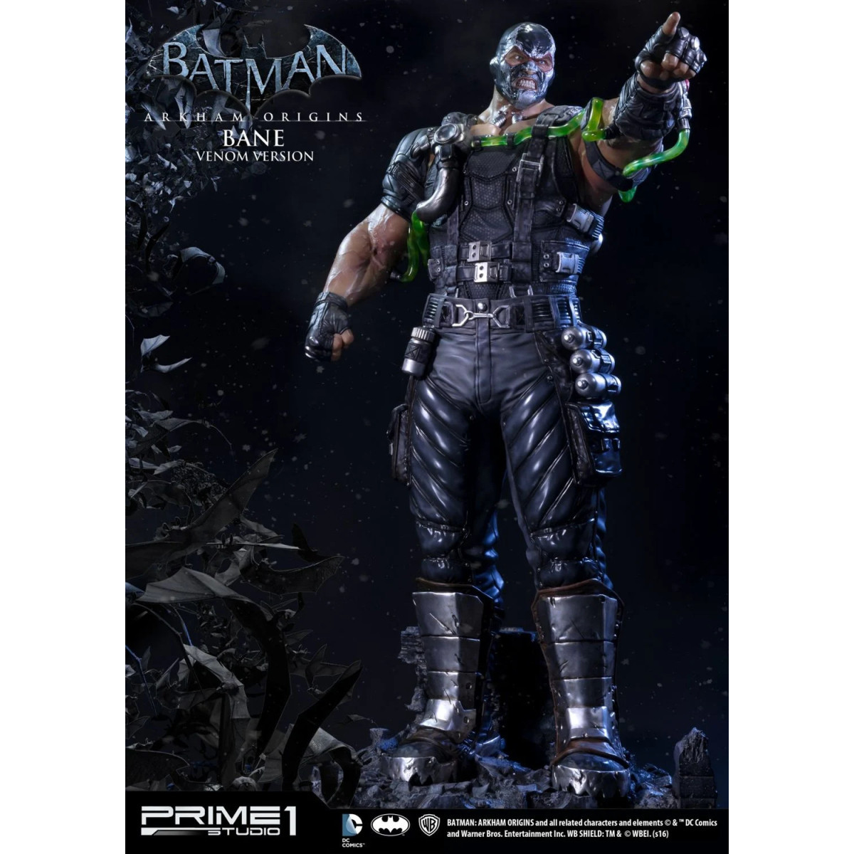 Prime 1 Studio DC Comics - BANE Edizione Venom 1/3 - Batman: Arkham Origins
