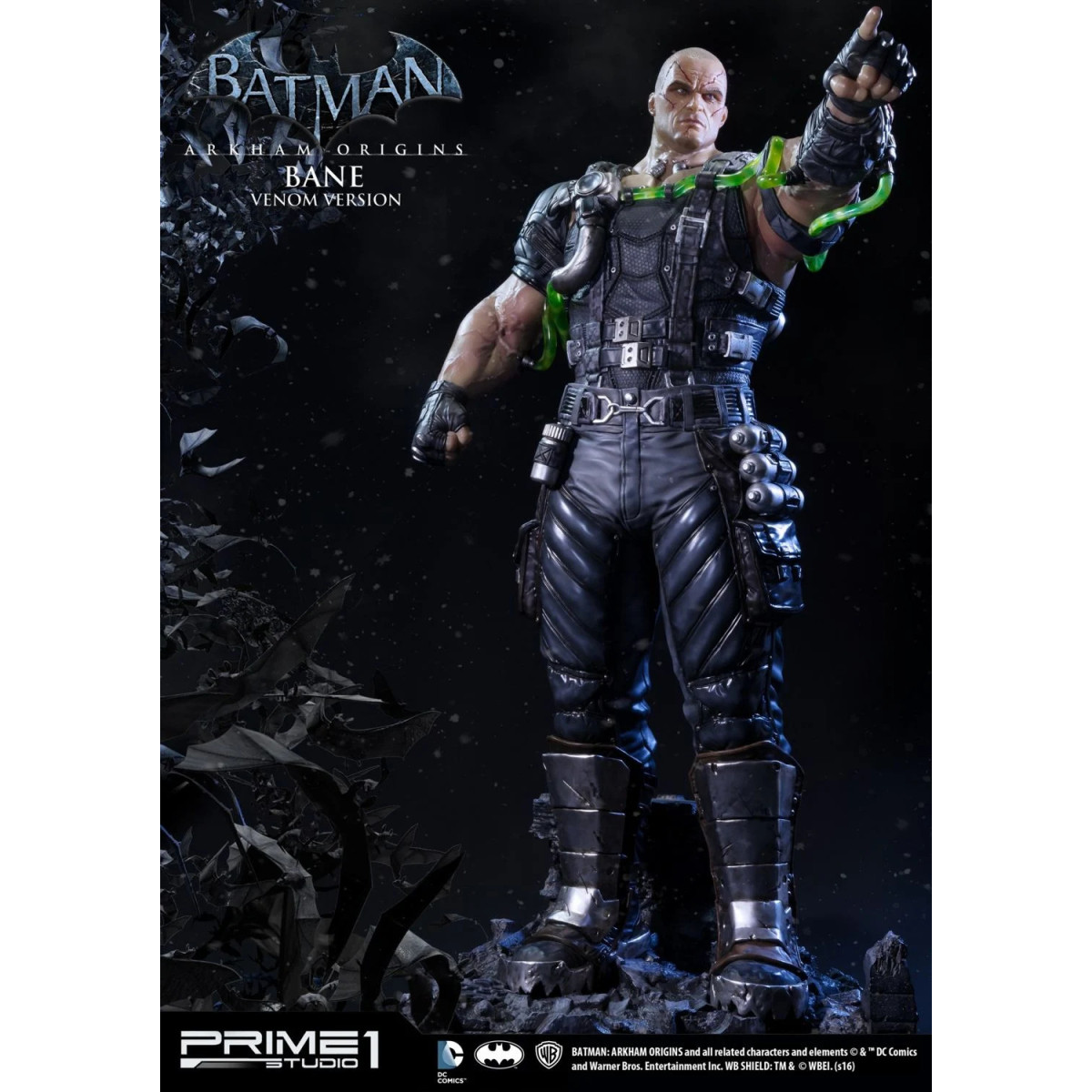 Prime 1 Studio DC Comics - BANE Edizione Venom 1/3 - Batman: Arkham Origins