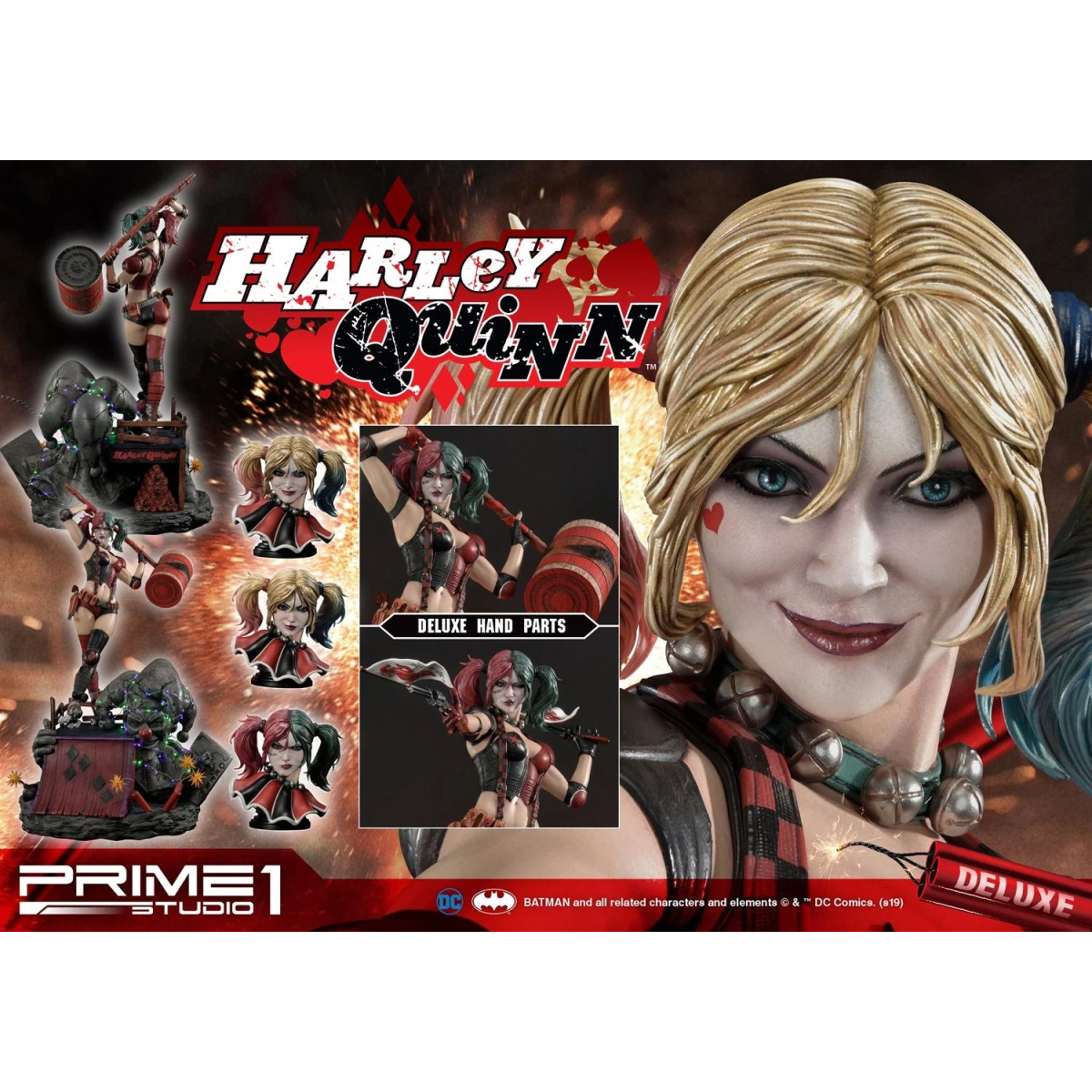 Prime 1 Studio DC Comics - Harley Quinn Deluxe version 1/3