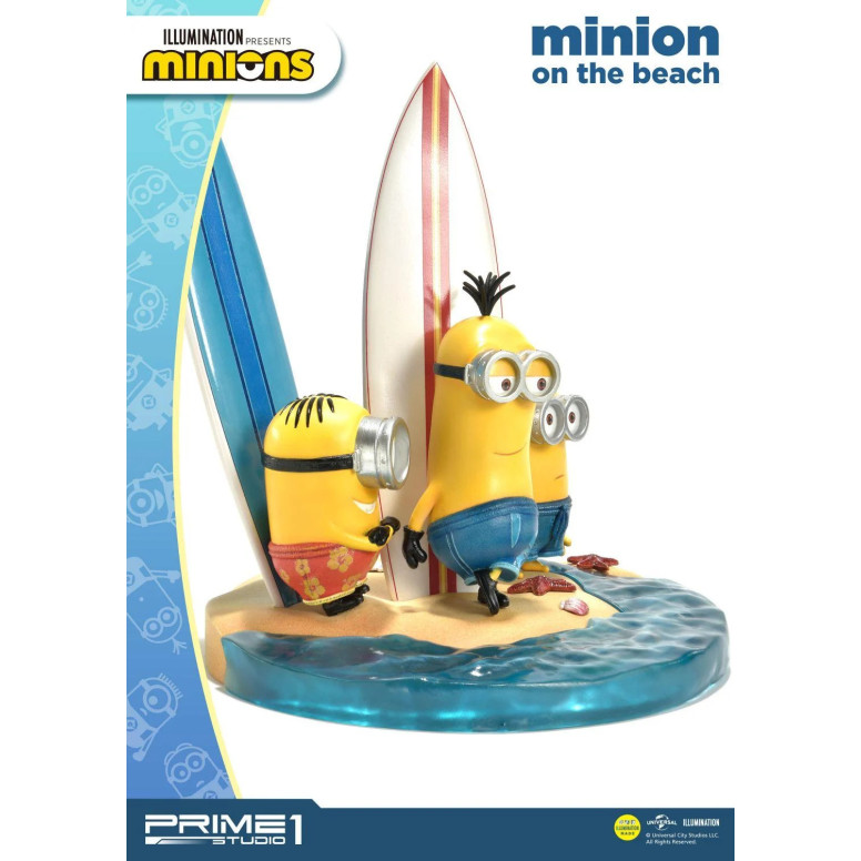 Prime 1 Studio - PCFMINI-01: Minion sulla spiaggia - Despicable Me - Minions
