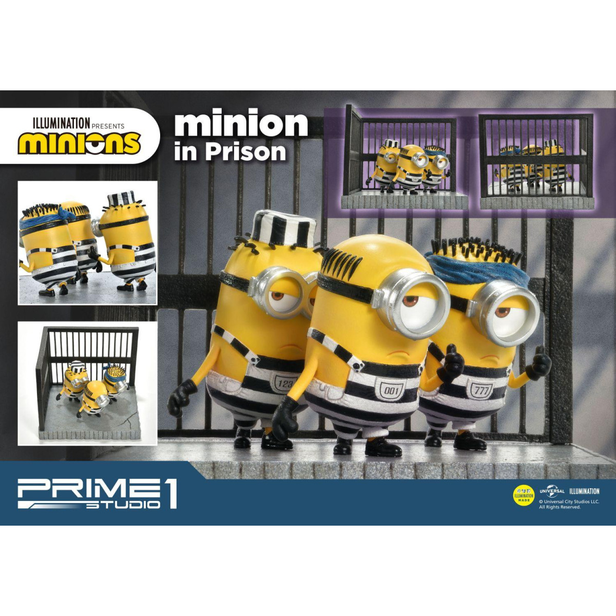 Prime 1 Studio - PCFMINI-05: Minion in prigione - Despicable Me - Minions