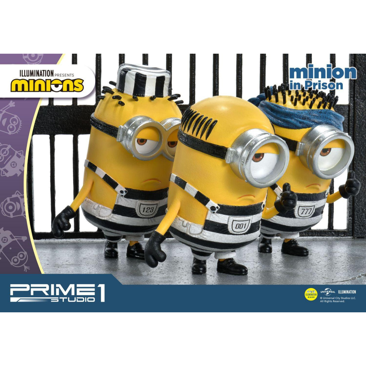 Prime 1 Studio - PCFMINI-05: Minion in prigione - Despicable Me - Minions