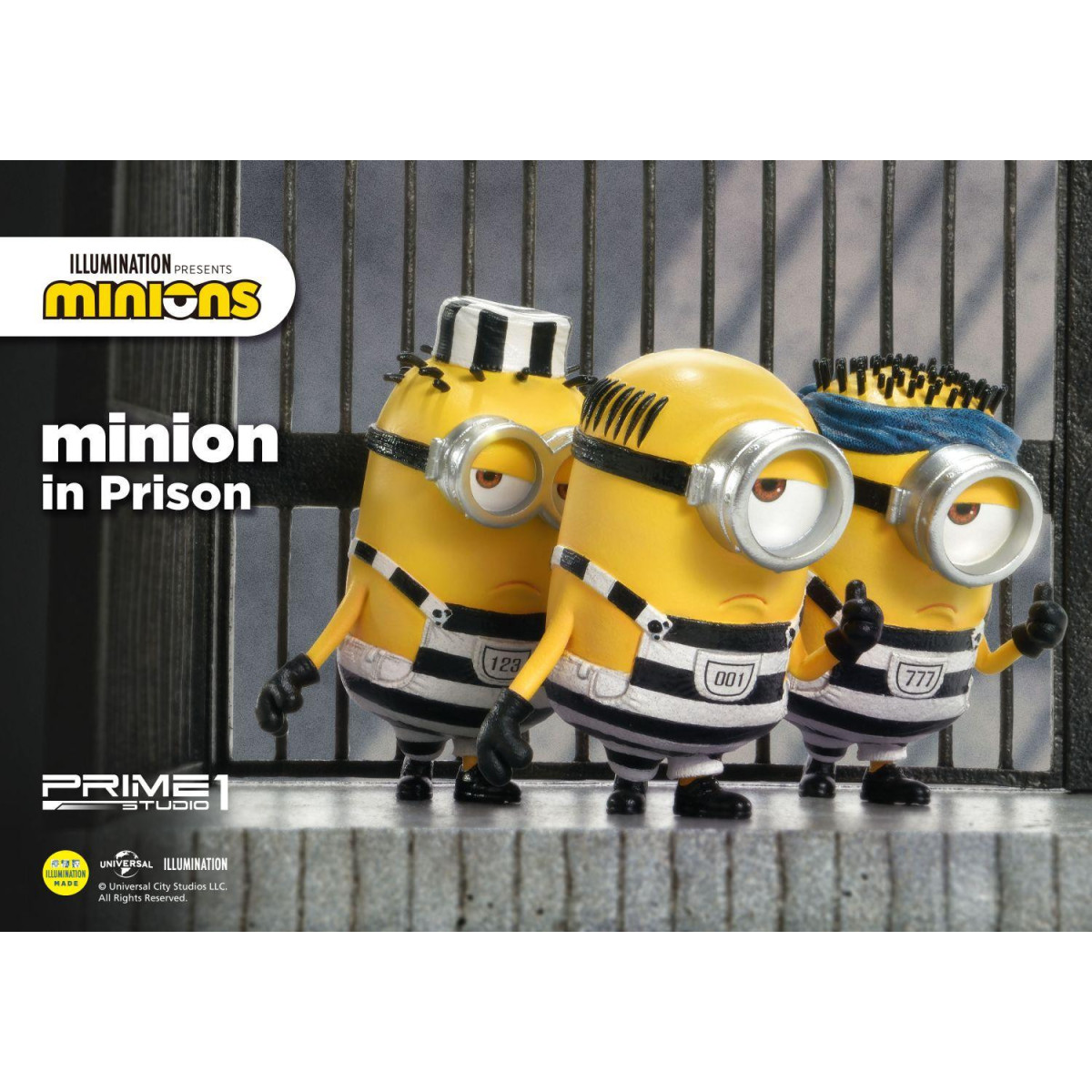 Prime 1 Studio - PCFMINI-05: Minion in prigione - Despicable Me - Minions