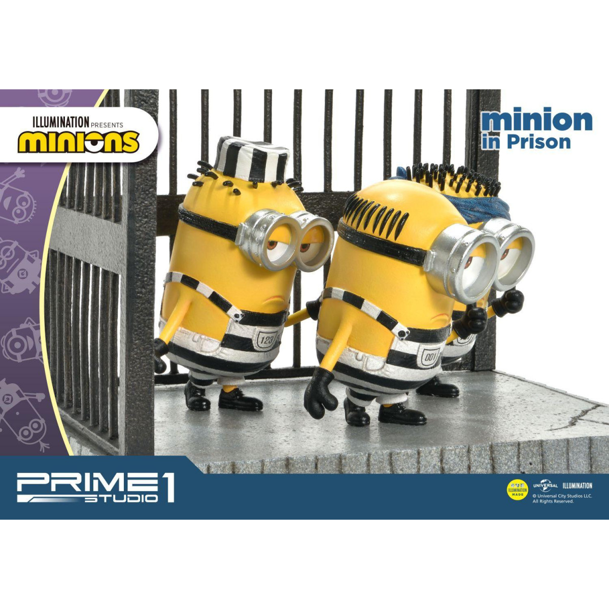 Prime 1 Studio - PCFMINI-05: Minion in prigione - Despicable Me - Minions