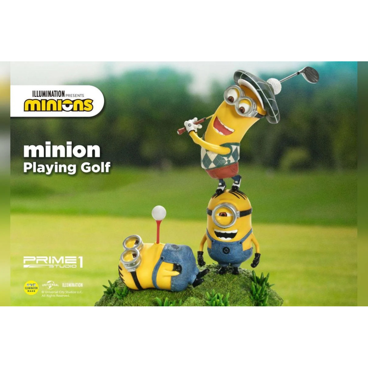 Prime 1 Studio - PCFMINI-07: Minion che giocano a golf - Despicable Me - Minions