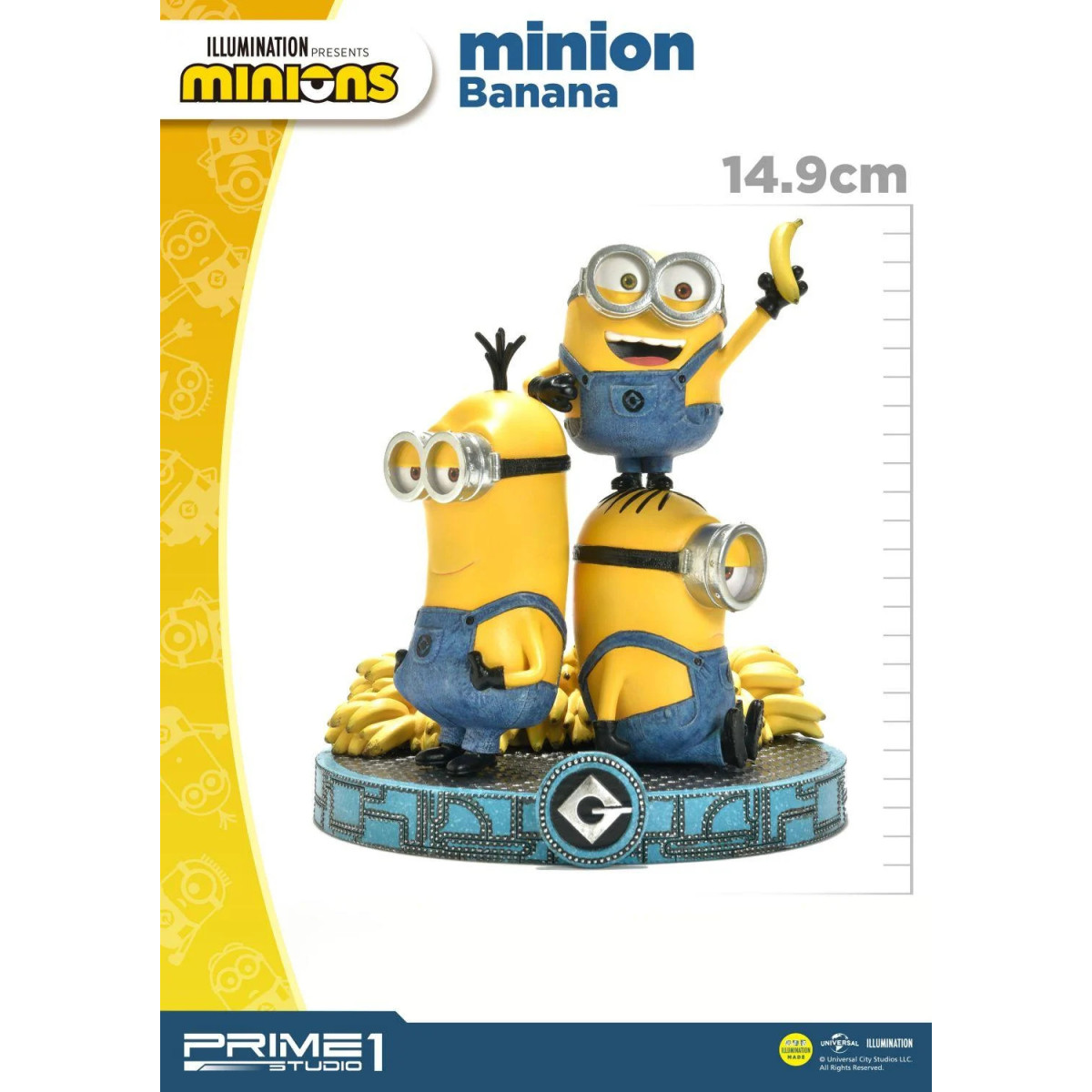 Prime 1 Studio - PCFMINI-08: Minion banana - Despicable Me - Minions