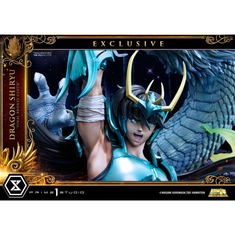 Prime 1 Studio - Dragon Shiryu "Panno di bronzo finale" Versione Ex - Saint Seiya