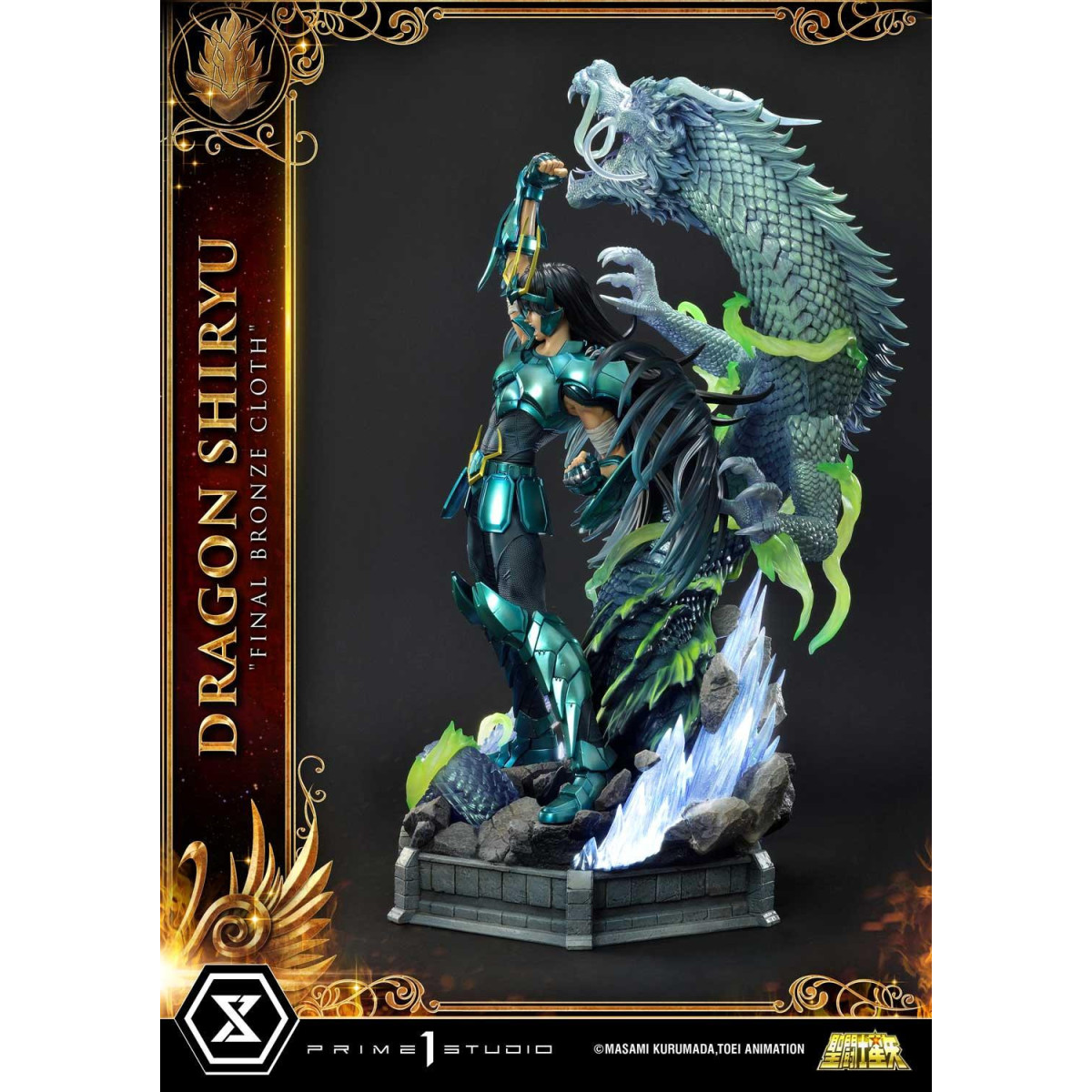 Prime 1 Studio - Dragon Shiryu "Panno di bronzo finale" Versione Ex - Saint Seiya