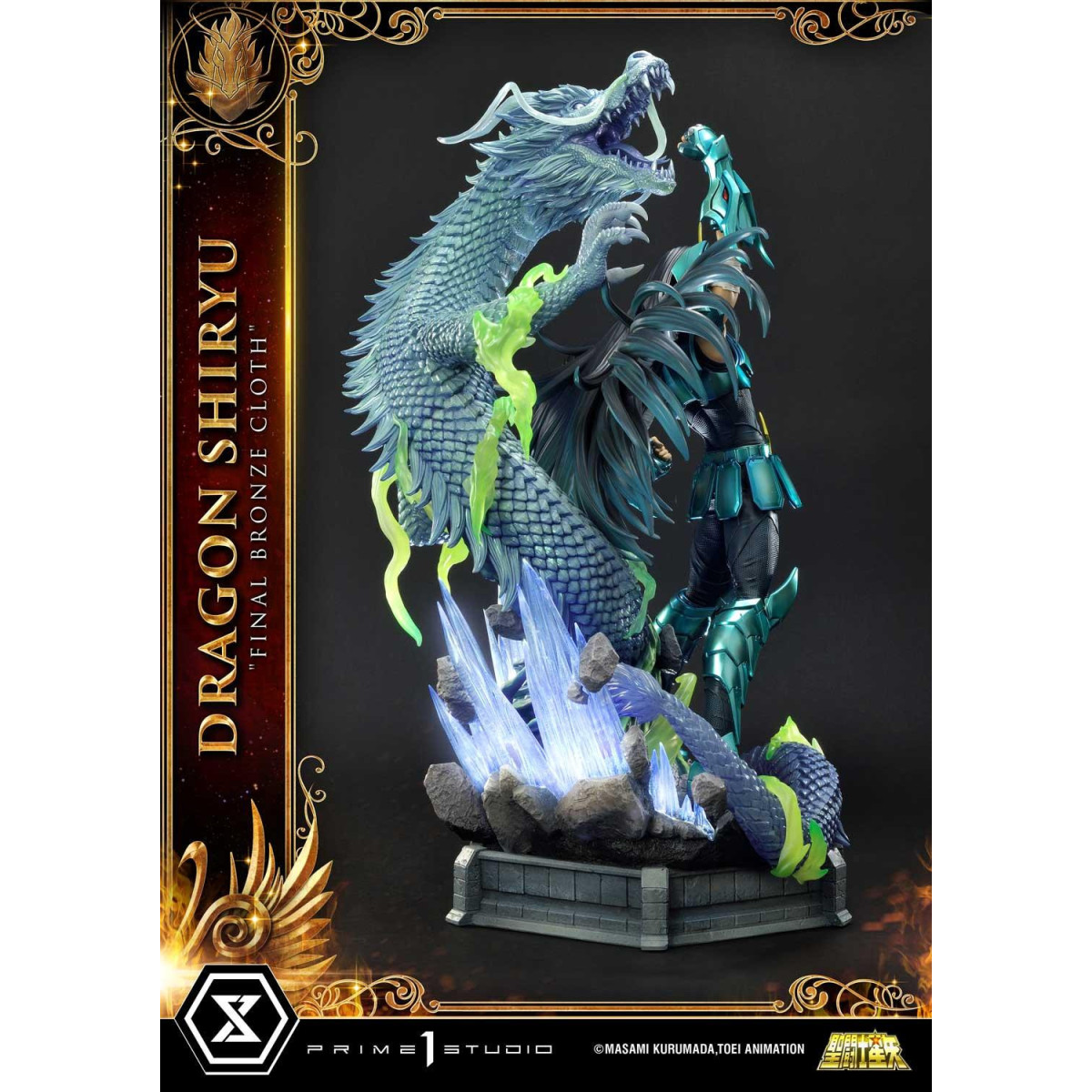 Prime 1 Studio - Dragon Shiryu "Panno di bronzo finale" Versione Ex - Saint Seiya