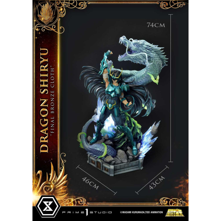 Prime 1 Studio - Dragon Shiryu "Panno di bronzo finale" Versione Ex - Saint Seiya