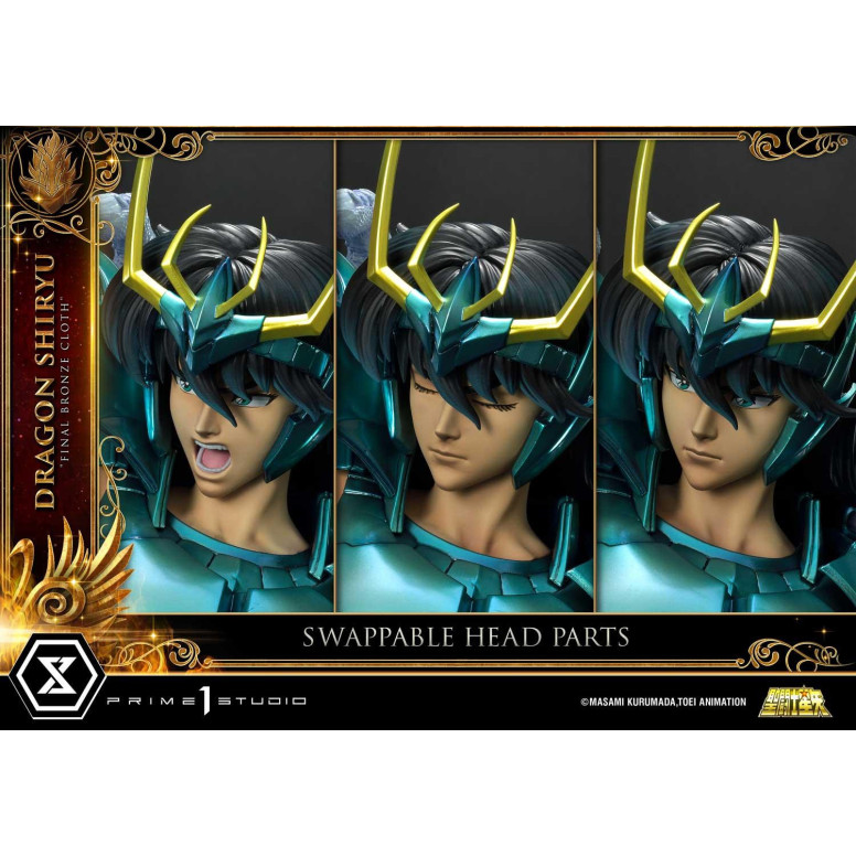 Prime 1 Studio - Dragon Shiryu "Panno di bronzo finale" Versione Ex - Saint Seiya