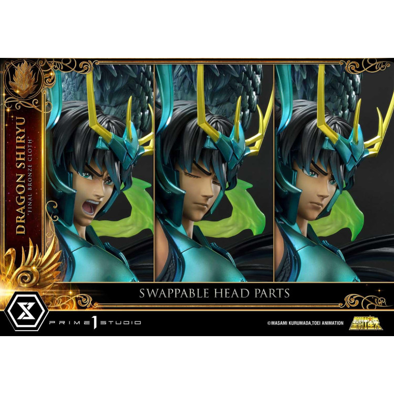 Prime 1 Studio - Dragon Shiryu "Panno di bronzo finale" Versione Ex - Saint Seiya