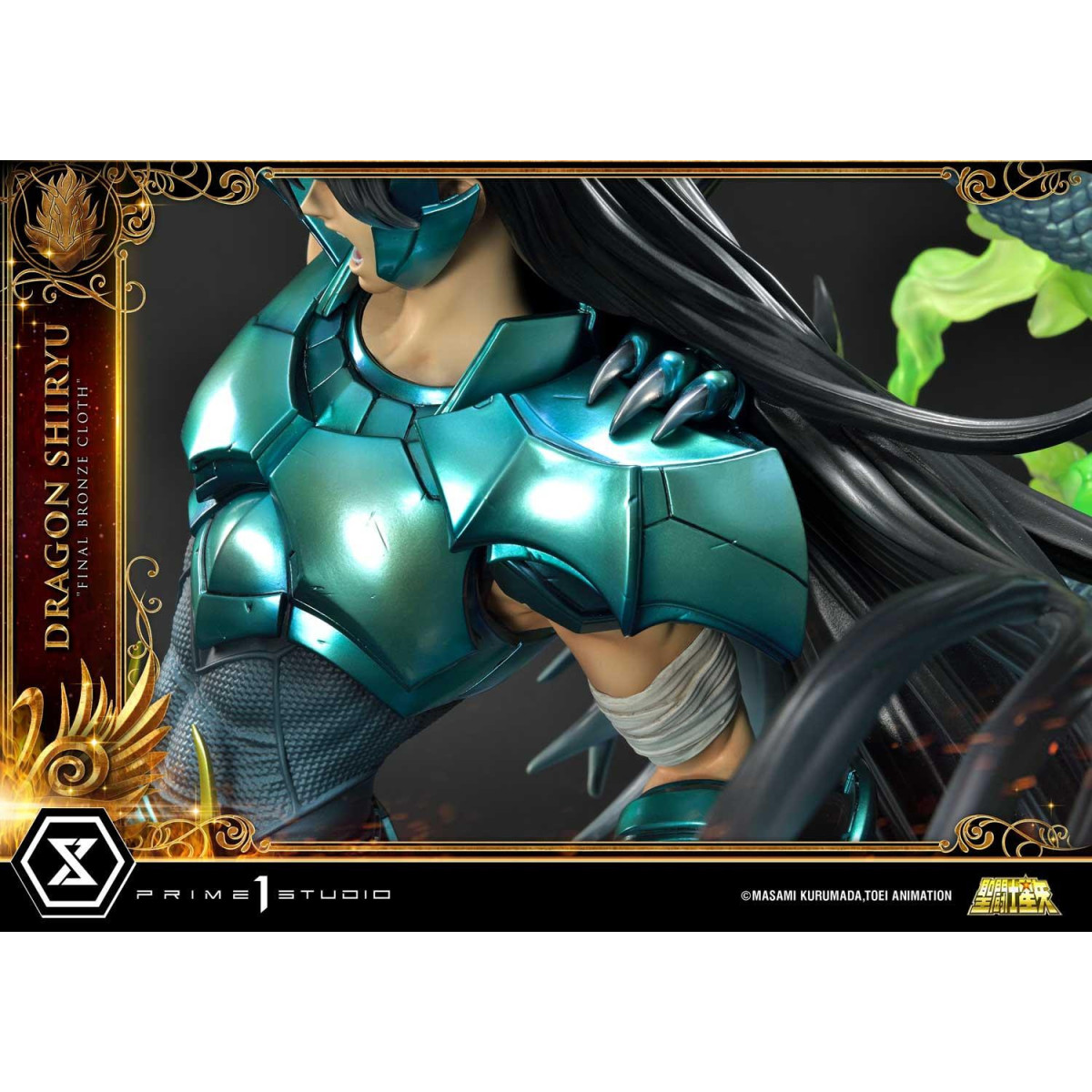 Prime 1 Studio - Dragon Shiryu "Panno di bronzo finale" Versione Ex - Saint Seiya