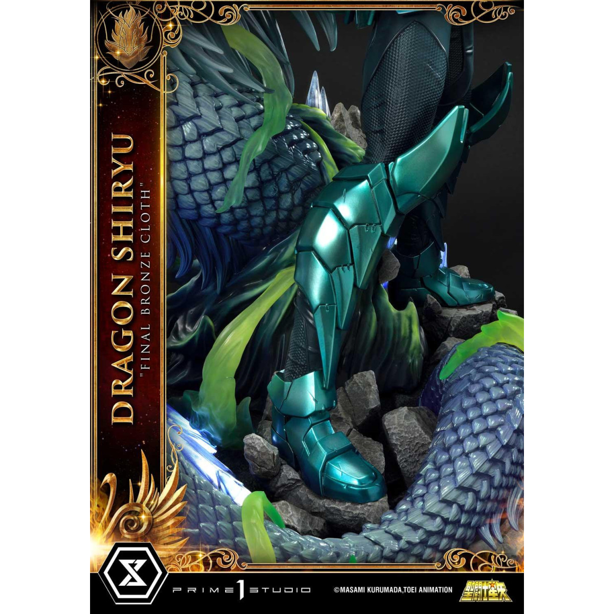 Prime 1 Studio - Dragon Shiryu "Panno di bronzo finale" Versione Ex - Saint Seiya