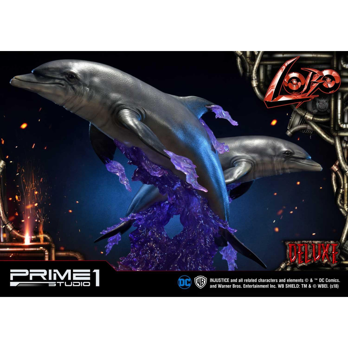 Prime One Studio - LOBO Deluxe Version - Injustice: Gods Among Us Ultimate Museum Masterline Series 1/3