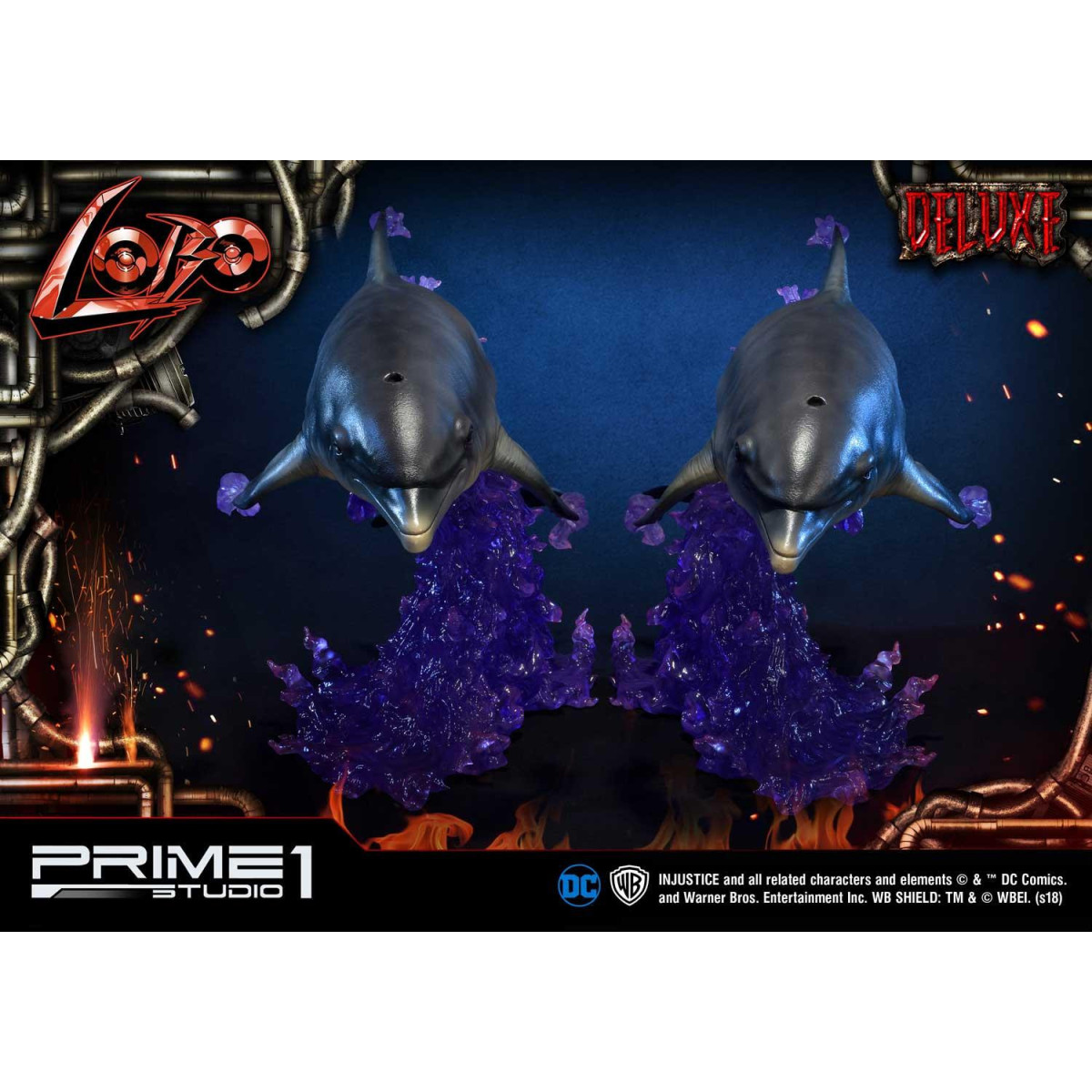 Prime One Studio - LOBO Deluxe Version - Injustice: Gods Among Us Ultimate Museum Masterline Series 1/3