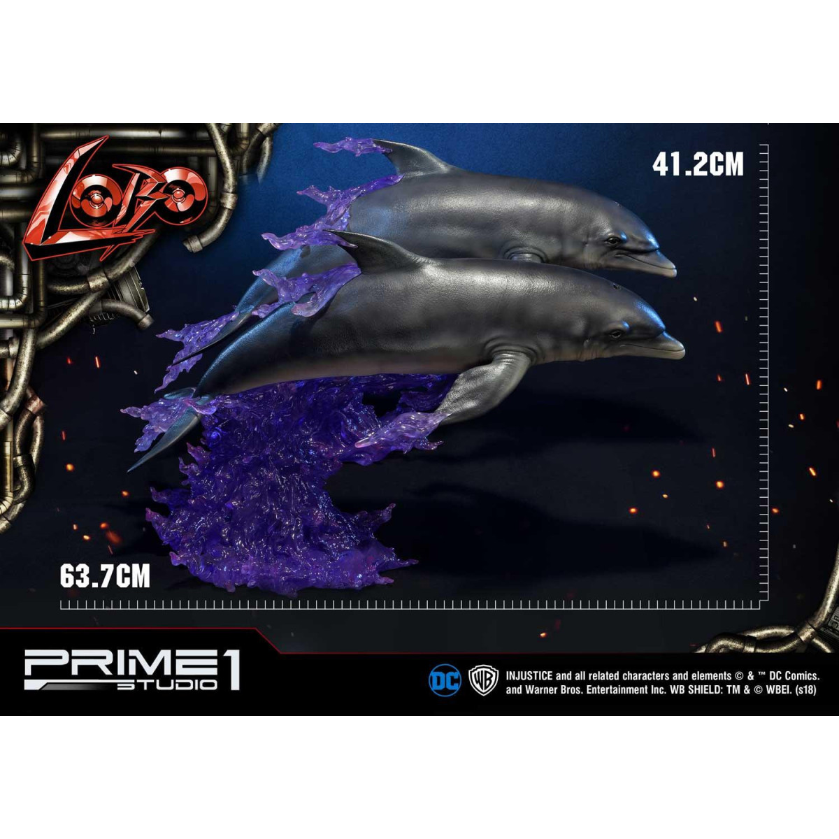 Prime One Studio - LOBO Deluxe Version - Injustice: Gods Among Us Ultimate Museum Masterline Series 1/3