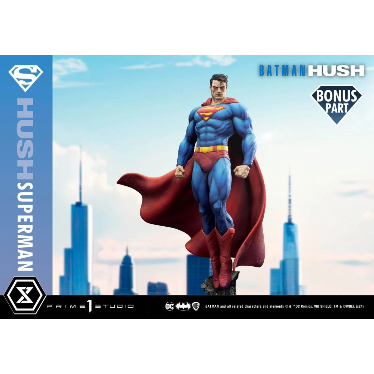 Prime 1 Studio - Batman: Hush (Fumetto) Superman Versione Bonus- Ultimate Premium Masterline Series 1/4 Figurine