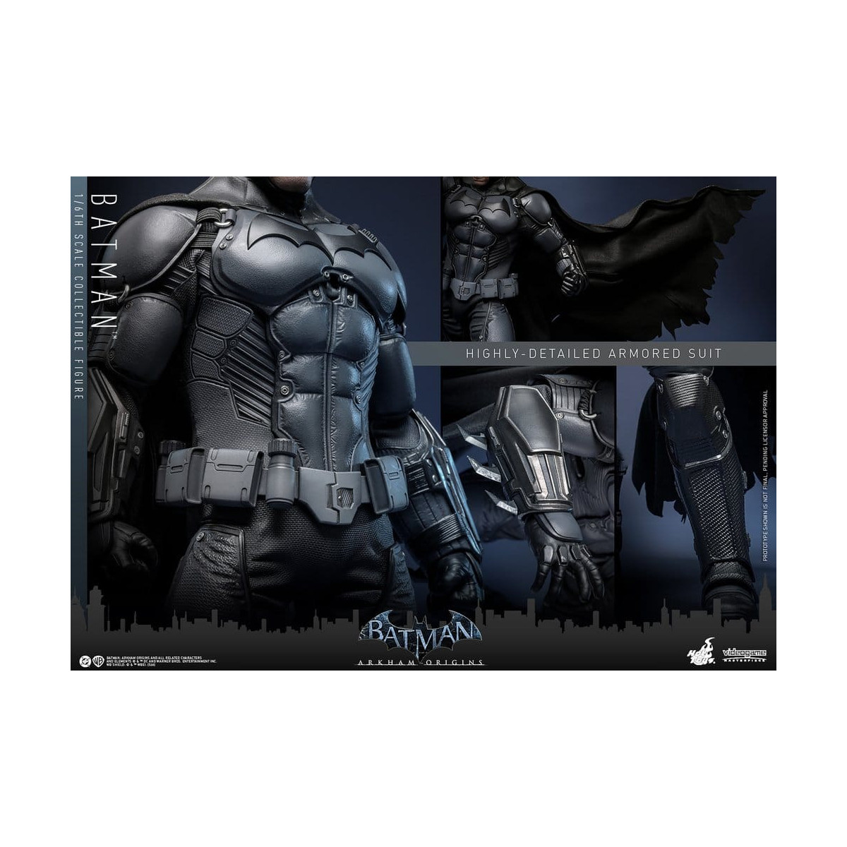 Hot Toys Batman: Arkham Origins - Batman Videogame Masterpiece 1/6