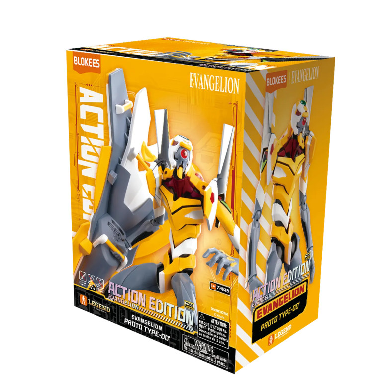 Blokees Evanglion - Edizione d'azione Neon Genesis Evangelion Produzione Proto-Type 00 - Unità Eva 00