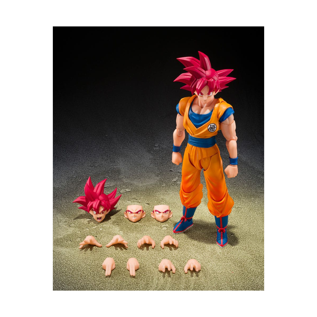 Bandai Tamashii - Dragon Ball Super - Super Saiyan God Son Goku (Aura di Dio) - SHF SHFiguarts