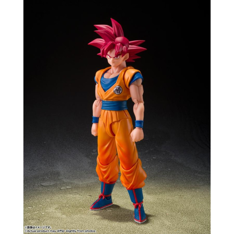 Bandai Tamashii - Dragon Ball Super - Super Saiyan God Son Goku (Aura di Dio) - SHF SHFiguarts